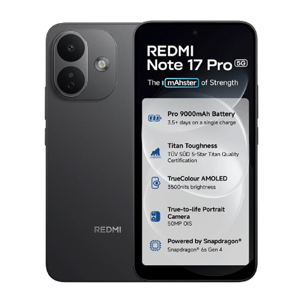 Redmi Note 17 Pro (Stealth Black, 8/256 GB)